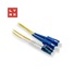 LYNX duplexní patch kabel SM, OS2, LC/SC, 9/125µm, 0,5m