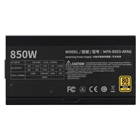 Cooler Master zdroj 850W MWE Gold 3 (GXII), 120mm, 80+ Gold, Plně modulární, ATX 3.1