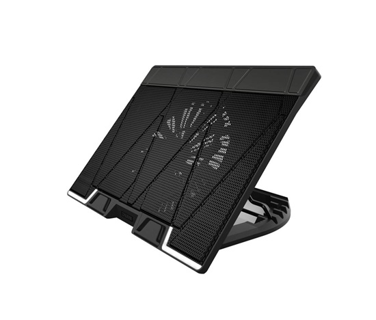 ZALMAN Stojan na notebook ZM-NS3000, až 17", 3xUSB, 1xUSB-C, Naklápěcí, černá