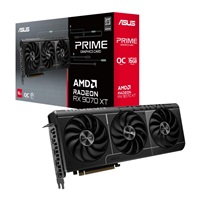 ASUS VGA AMD Radeon RX 9070 XT PRIME OC 16GB, RX 9070 XT, 16GB GDDR6, 3xDP, 1xHDMI