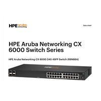 HPE Aruba Networking CX 6000 24G 4SFP Switch R8N88A