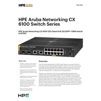 Aruba 6100 12G Class4 PoE 2G/2SFP+ 139W Switch JL679A#ABB