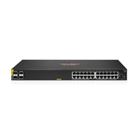 HPE Aruba Networking CX 6100 24G Class4 PoE 4SFP+ 370W Switch