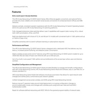 HPE Aruba Networking CX 6000 12G Class4 PoE 2G/2SFP 139W Switch