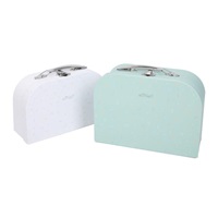 Dětské kufříky na hračky i výtvarné potřeby (2 ks)