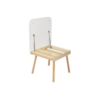 Dětský rostoucí stolek a 2 židle - Zvířátka