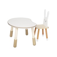 Dětský rostoucí stolek a židlička Králíček