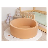 Dětský suchý bazének 90x30 cm bez míčků - béžový