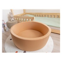 Dětský suchý bazének 90x30 cm bez míčků - béžový