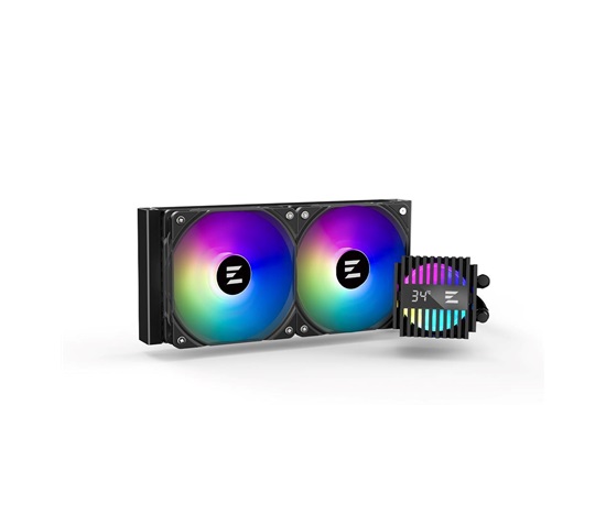ZALMAN vodní chladič Alpha2 A24, 2x120mm, PWM, ARGB, LGA1851, AM5