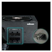 ZALMAN zdroj Gigamax III, 850W, 120mm, 80Plus Bronze, Semimodulární, ATX 3.0, černá