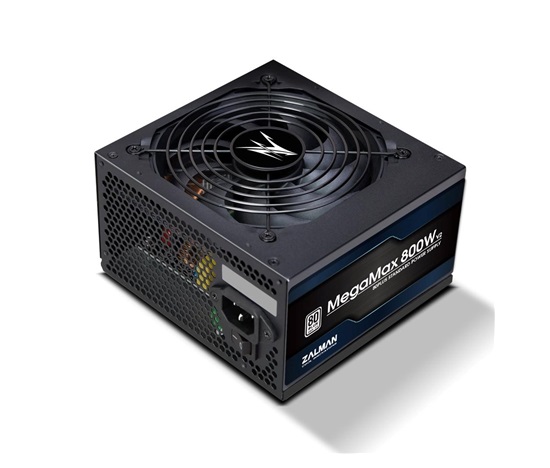 ZALMAN zdroj MegaMax, 800W, 120mm, 80Plus, černá