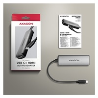 AXAGON RVC-HI8KPD, USB-C -> HDMI 2.1 redukcia / adaptér, 8K/60Hz, 4K/144Hz, HDR10+, PD100W