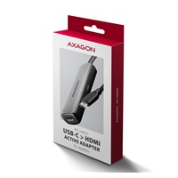 AXAGON RVC-HI8KPD, USB-C -> HDMI 2.1 redukcia / adaptér, 8K/60Hz, 4K/144Hz, HDR10+, PD100W