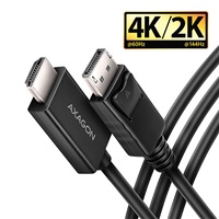 AXAGON RVD-HI20C2, DisplayPort -> HDMI 2.0b redukcia / kábel 1.8m, 4K/60Hz