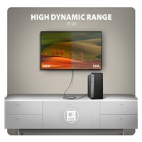 AXAGON RVD-HI20C2, DisplayPort -> HDMI 2.0b redukcia / kábel 1.8m, 4K/60Hz