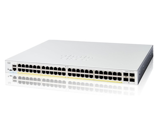 Cisco Catalyst switch C1200-48P-4X (48xGbE,4xSFP+,48xPoE+,375W) - REFRESH