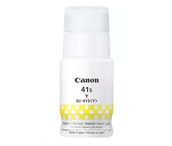 Canon Cartridge GI-41S Y žlutá pro PIXMA G3420/G3430/G3460/G3470/G3480/G4470 (4 400 str.)