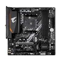 GIGABYTE MB Sc AM4 B550M AORUS ELITE AX, AMD B550, 4xDDR4, 1xHDMI, 1xDVI, mATX