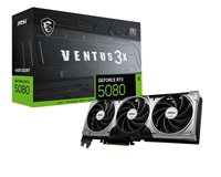MSI VGA NVIDIA GeForce RTX 5080 16G VENTUS 3X OC, RTX 5080, 16GB GDDR7, 3xDP, 1xHDMI