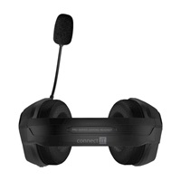 CONNECT IT Herní sluchátka s mikrofonem BIOHAZARD Blast, Bezdrátové RF 2.4GHz a Bluetooth, černá