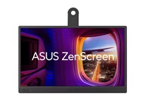 ASUS LCD ZenScreen MB169CK, 15.6" FHD, 250nits, 60Hz, 5ms, USB-C, Mini HDMI, Black