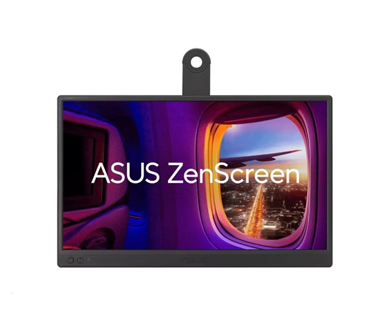 ASUS LCD ZenScreen MB169CK, 15.6" FHD, 250nits, 60Hz, 5ms, USB-C, Mini HDMI, Black