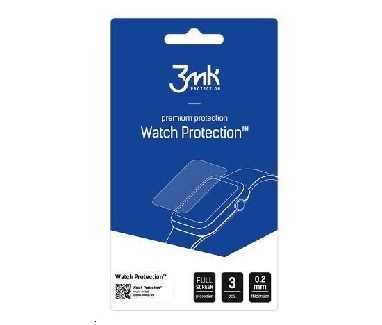 3mk hybridní sklo Watch Protection FlexibleGlass pro Garmin Instinct 3 50mm (Amoled, Solar)