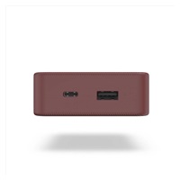Hama Colour 20, powerbanka 20000 mAh, 3 A, výstup: USB-C, USB-A, červená
