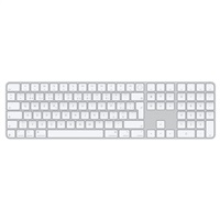 Apple Magic Keyboard (2024) w Touch ID and Numeric Keypad - Czech - White Keys