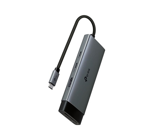 TP-Link UH7020C USB-C hub 7v1 (2x USB3.2Gen1,1xUSB-C3.2Gen1, 1xHDMI, 1xSD, 1xmicroSD, PD 100W)