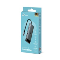 TP-Link UH7020C USB-C hub 7v1 (2x USB3.2Gen1,1xUSB-C3.2Gen1, 1xHDMI, 1xSD, 1xmicroSD, PD 100W)