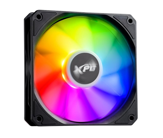 ADATA XPG Ventilátor VENTO R, Převrácený, 120mm, ARGB, PWM, černá