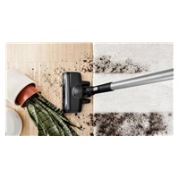 Bosch Unlimited Series 8 Gen2 tyčový vysavač, akumulátorový, 79 dB, bezsáčkový, černá / šedá