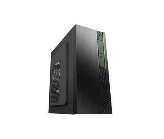 BAZAR - EUROCASE skříň ML N6-550B, Midi Tower, 2x USB 3.0, 2x audio, bez zdroje, poskozený obal