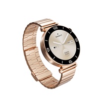Garett Smartwatch ROSE zlatá, Solid steel