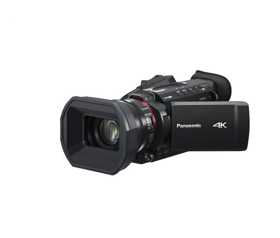 Panasonic HC-X1600 (4K/60p 10-bit, 1/2,5", 24x zoom, 25mm, OIS, WiFi)