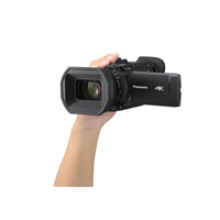 Panasonic HC-X1600 (4K/60p 10-bit, 1/2,5", 24x zoom, 25mm, OIS, WiFi)