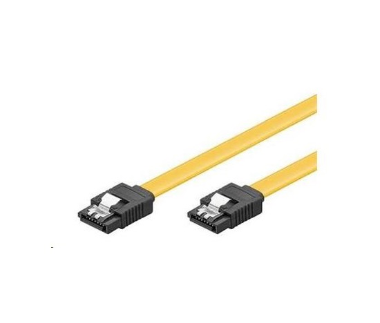 Kábel PREMIUMCORD SATA 3.0 údajov 30 cm, kovové západky