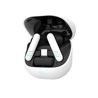 TRUST sluchátka GXT 409 Oxxie, špunty, Bluetooth, RF 2.4GHz, USB-C Přijímač, bílá