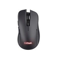 TRUST bezdrátová myš GXT 931 Ybar Wireless, Bezdrátová RF 2.4GHz, USB-C, Černá