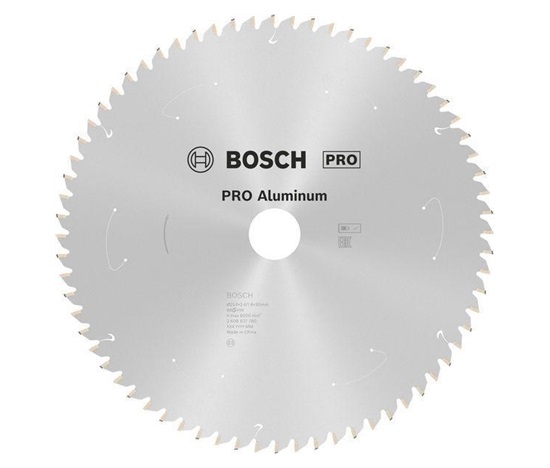 Bosch pilový kotouč PRO Aluminium cordless pro akumulátorovou okružní pilu, 254 × 2,4 × 30 mm