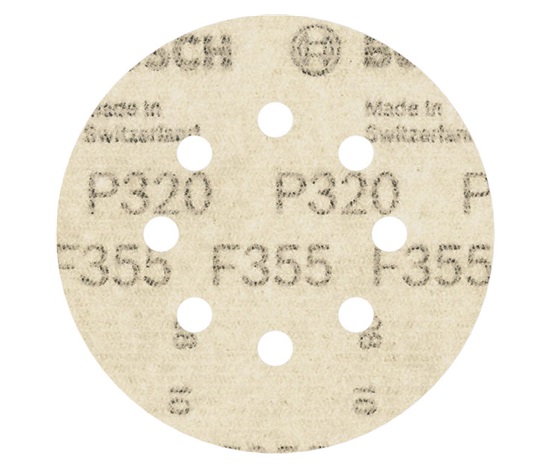 Bosch brusný kotouč PRO F355, 125 mm, G320, 5 ks