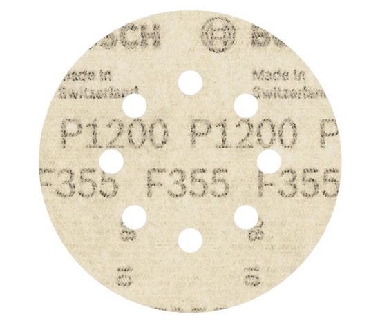 Bosch brusný papír PRO F355, 125 mm, G1200, 5 ks