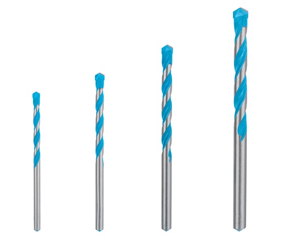 Bosch 4dílná sada vrtáků EXPERT MultiConstruction CYL-9, 4/5/6/8 mm