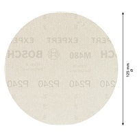 Bosch brusná mřížka EXPERT M480 pro vibrační brusky 125 mm, G 240 5 ks
