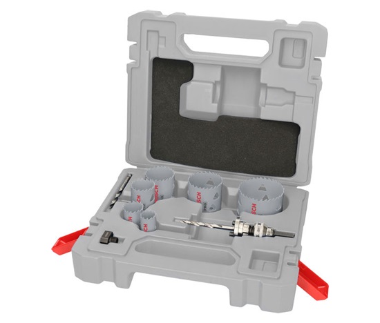 Bosch desetidílná sada děrovek PRO Multi Material, unašeč Q-Lock