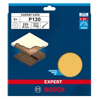Bosch brusný papír EXPERT C470 225 mm, G 120, 5 ks