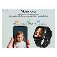 CARNEO dětské GPS hodinky GuardKid+ 4G TINY pink