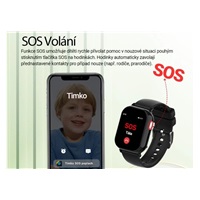 CARNEO dětské GPS hodinky GuardKid+ 4G TINY blue